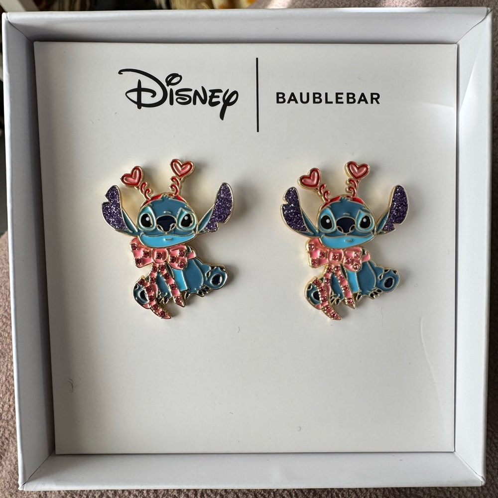 BaubleBar Valentine Stitch Earrings